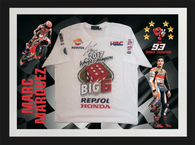 Marc Marquez Signed T-shirt