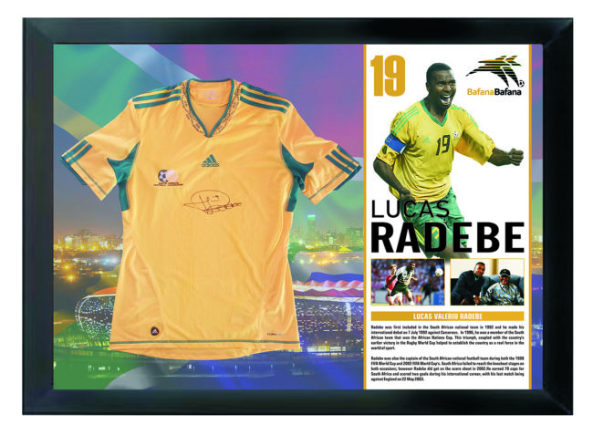 Lucas Radebe Signed South African Shirt