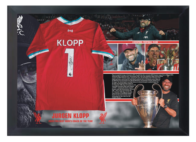Jurgen Klopp Signed Liverpool Shirt