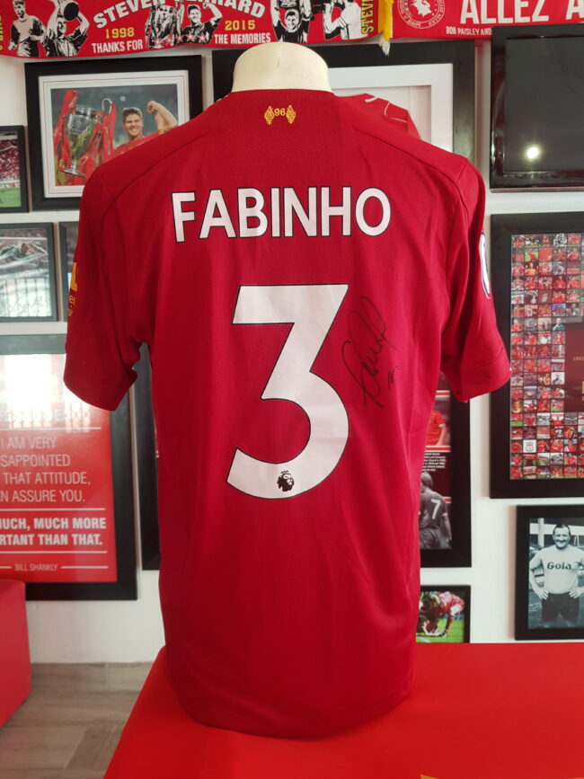 Liverpool - Fabinho Signed Shirt