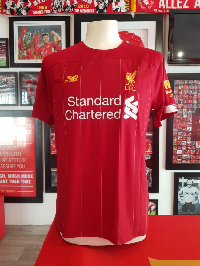 Alternative view of Liverpool - Fabinho Signed Shirt