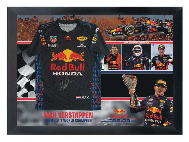Max Verstappen Signed Red Bull Racing Shirt