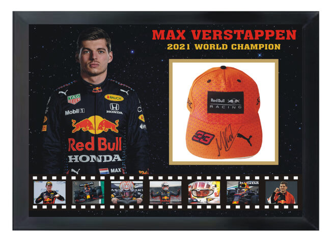 Max Verstappen Signed Red Bull Racing Cap