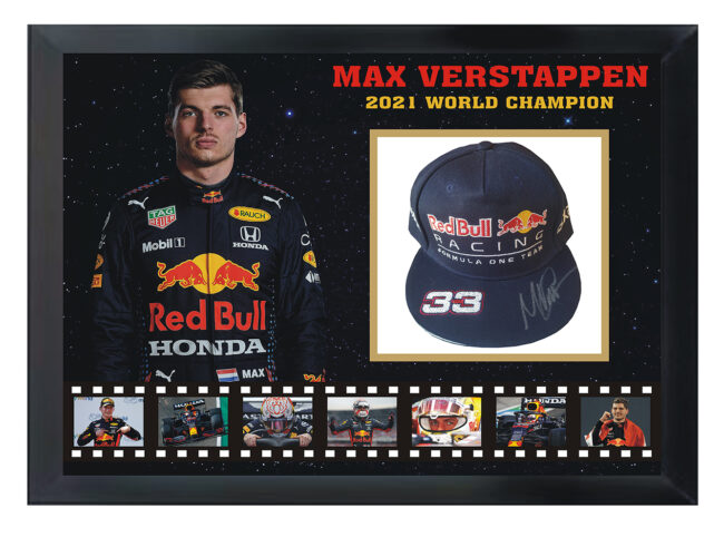 Max Verstappen Signed Red Bull Racing Cap