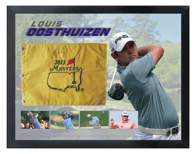 Louis Oosthuizen Signed US Masters Flag