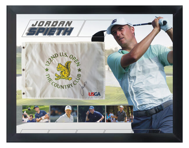 Jordan Spieth Signed US Open Flag