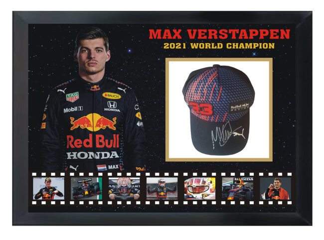 Max Verstappen Signed Red Bull Racing Cap
