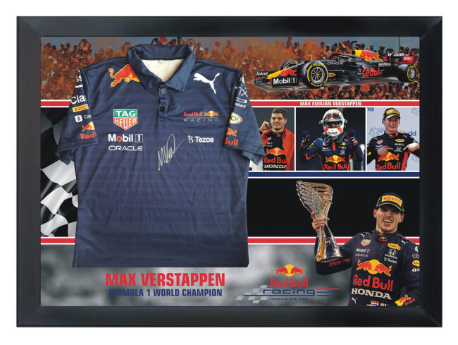 Max Verstappen Signed Red Bull Racing Shirt