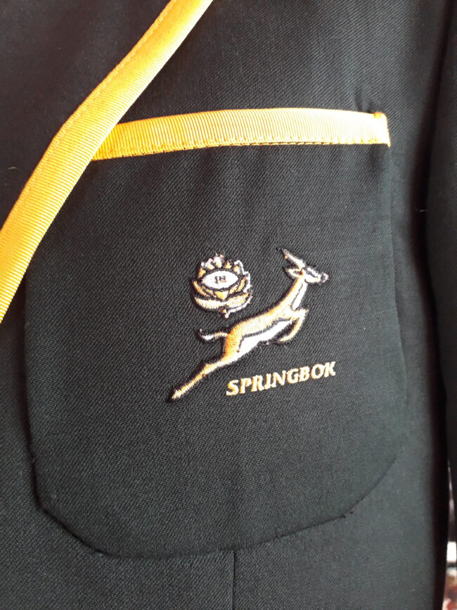 Alternative view of Springbok 2003-2009 Player Issue Honors Blazer