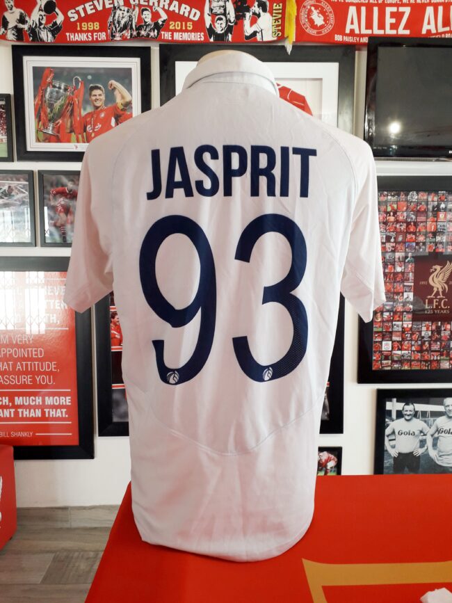 India - Jasprit Bumrah Match Used Test Shirt