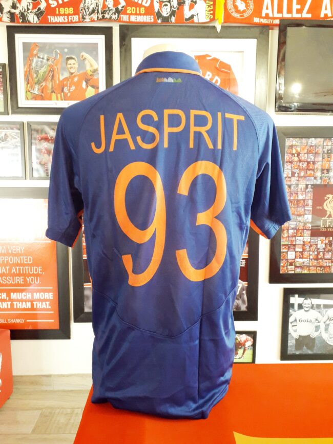 India - Jasprit Bumrah Match Used ODI Shirt