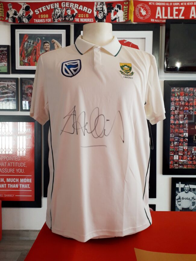 South Africa - Jacques Kallis Signed Test Shirt