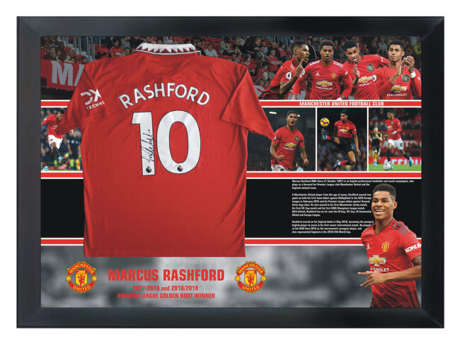 Manchester United - Marcus Rashford Signed Shirt