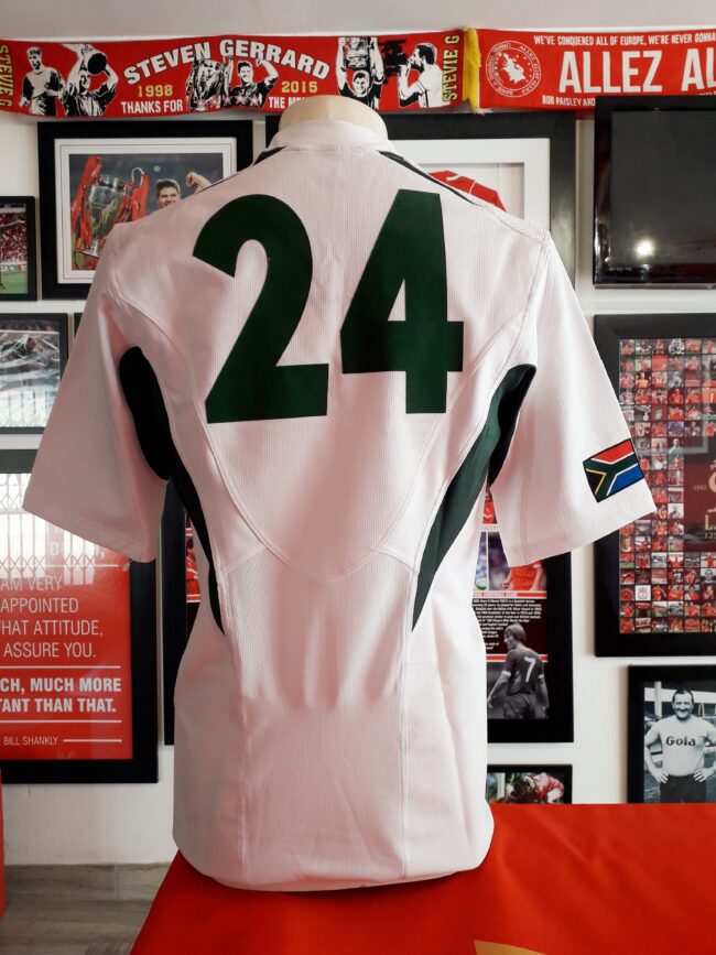 Alternative view of Springbok 2004 Team Signed Away Shirt #24