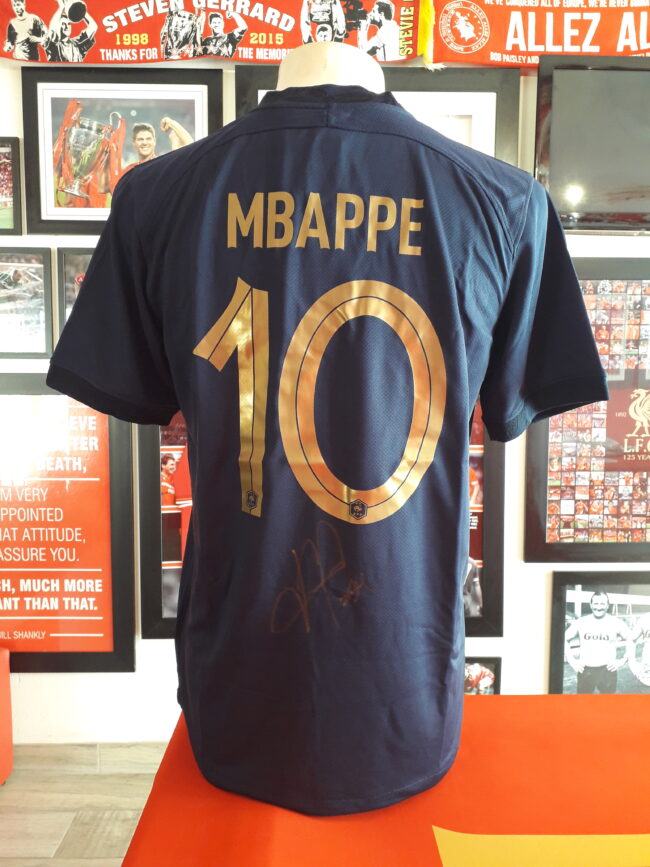 France - Kylian Mbappé Signed Shirt