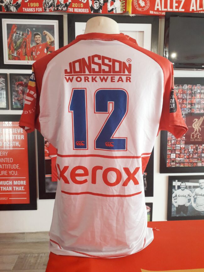 Lions 2021 Dan Kriel Match Used Shirt #12