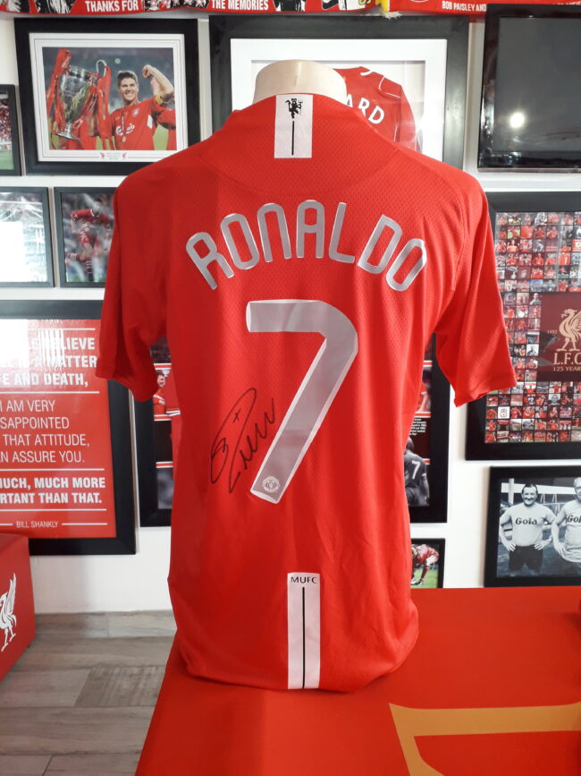 Manchester United - Cristiano Ronaldo Signed Shirt