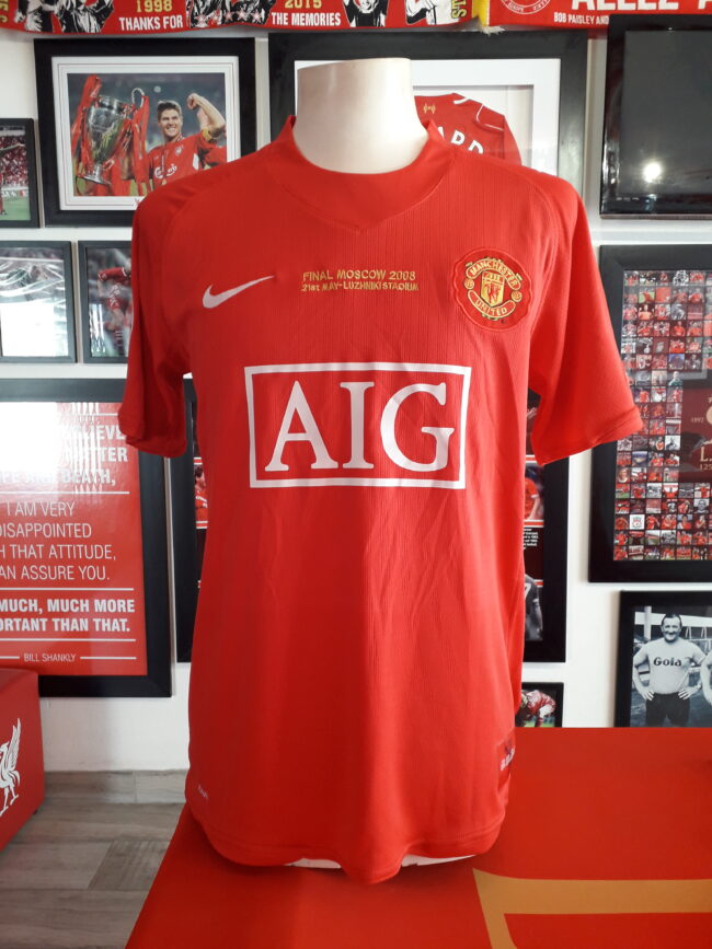 Alternative view of Manchester United - Cristiano Ronaldo Signed Shirt