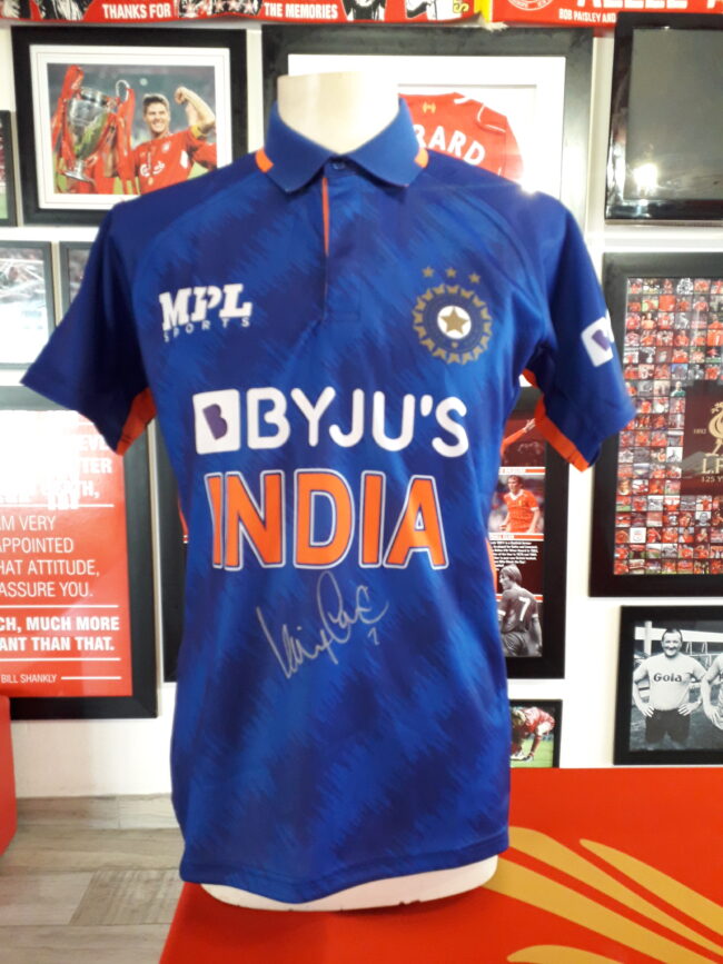 India - Virat Kohli Signed Shirt.