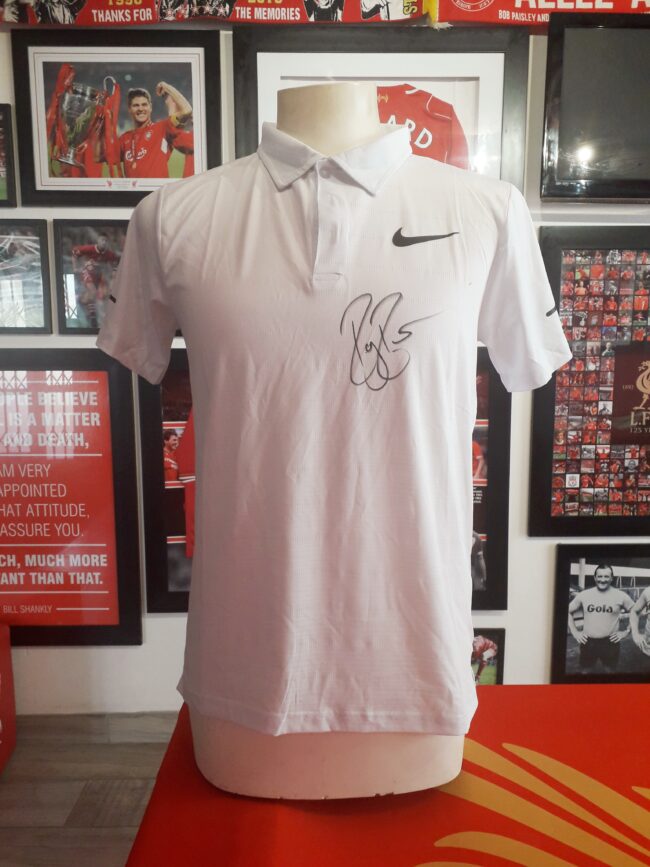Roger Federer Signed Tennis Shirt
