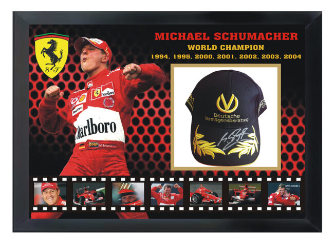 Michael Schumacher Signed Cap