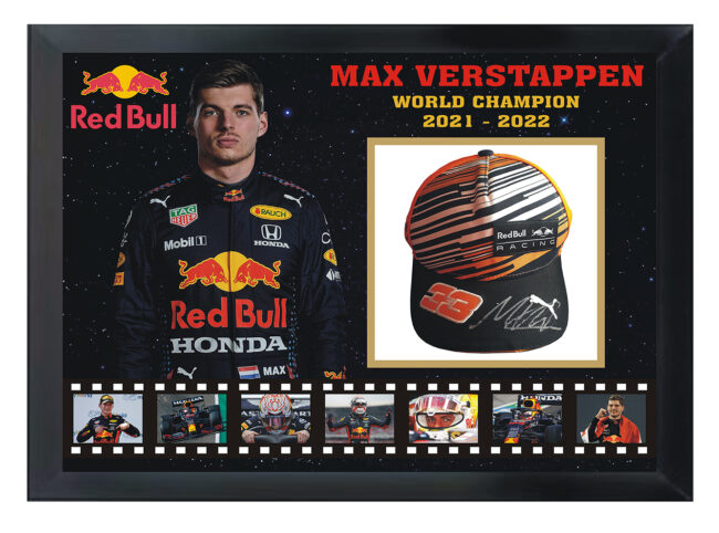 Max Verstappen Signed Red Bull Racing Cap