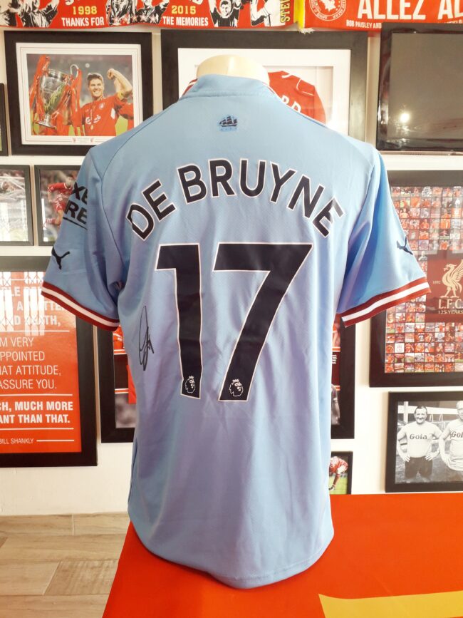 Manchester City - Kevin De Bruyne Signed Shirt
