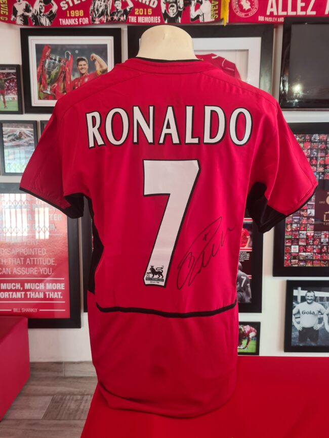 Manchester United - Cristiano Ronaldo Signed Shirt