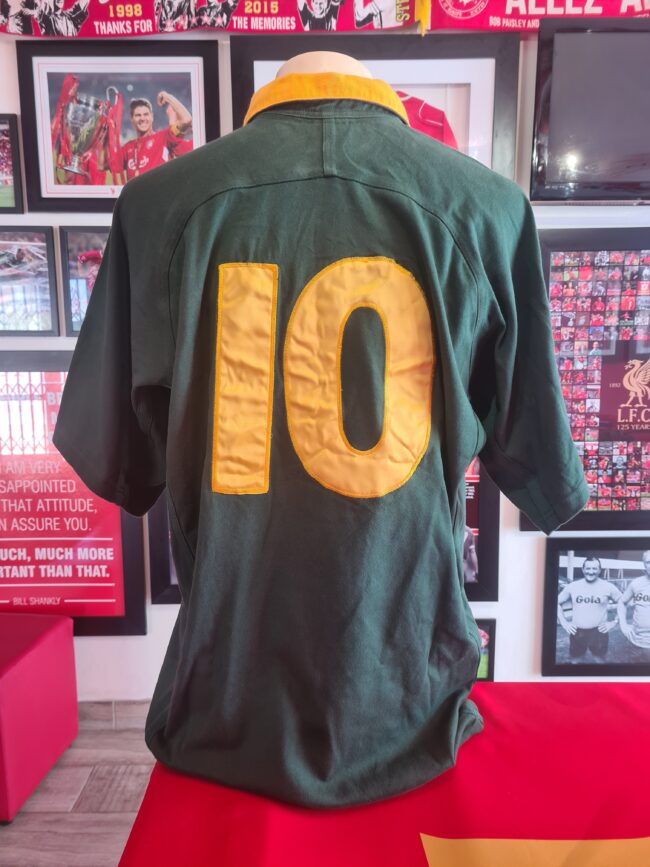 Springbok 2001 Match Worn - Butch James #10 Jersey