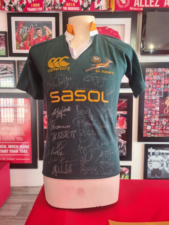 Springbok 2005 Team Signed Jersey