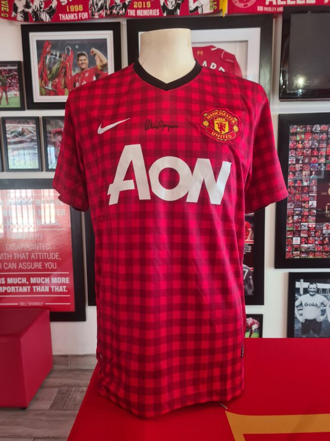 Manchester United - Sir Alex Ferguson Signed Shirt