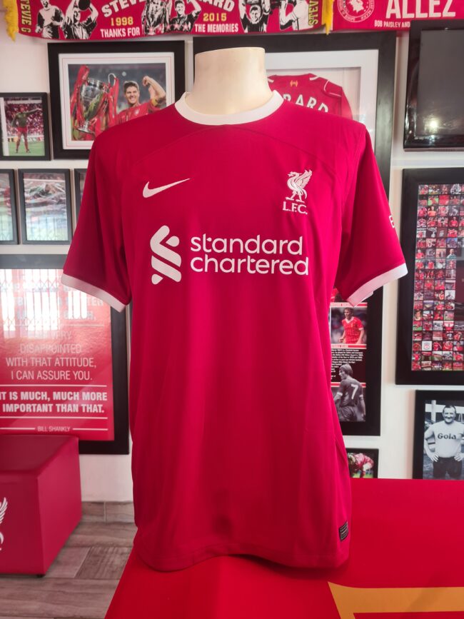 Alternative view of Liverpool - Cody Gakpo Signed Shirt
