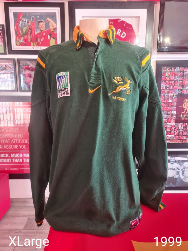 Springbok 1999 Rugby World Cup Jersey
