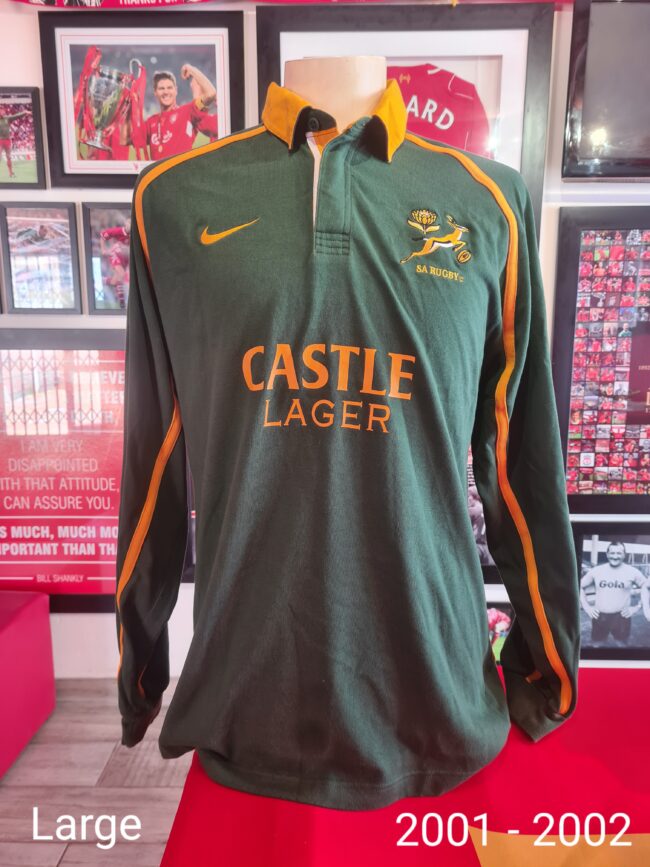 Springbok 2001 - 2002 Rugby Jersey