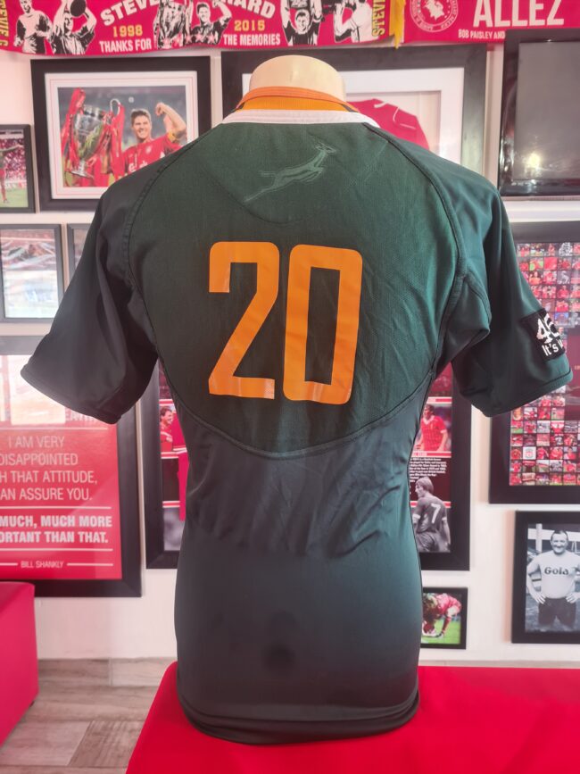 Springbok 2012 - Match Worn - Elton Jantjies #20 Jersey