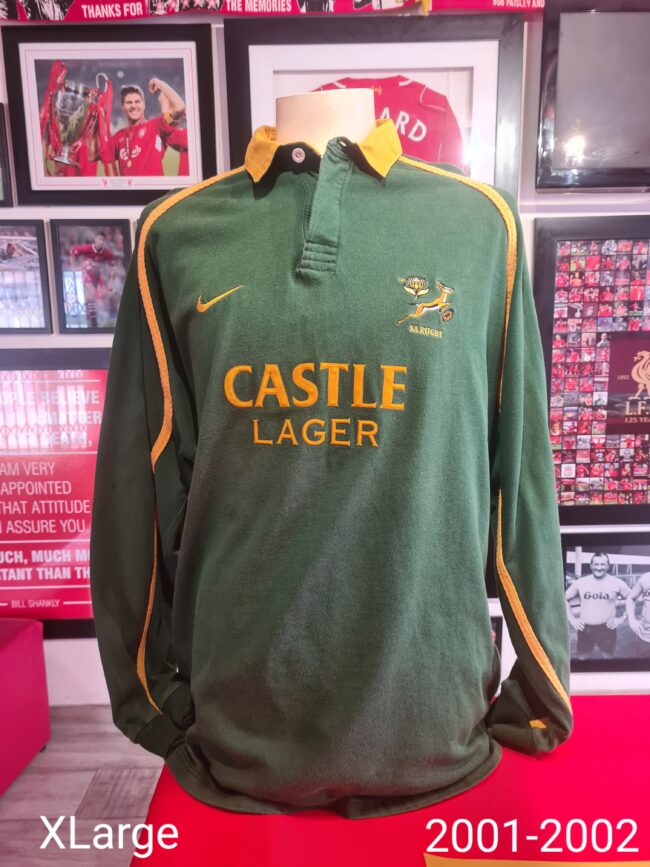 Springbok 2001-2002 Rugby Jersey