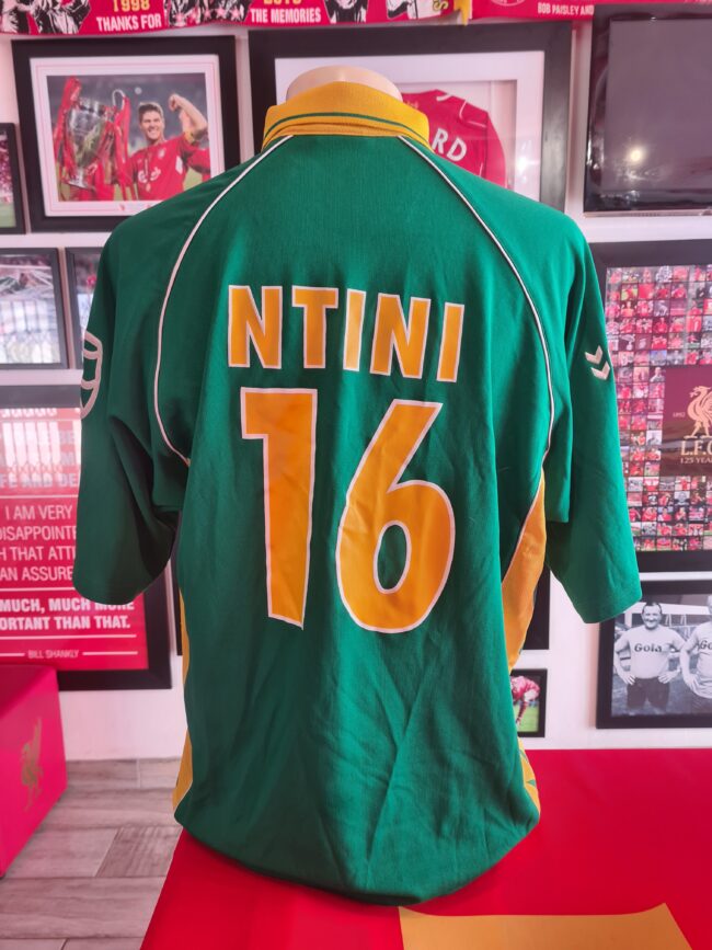 South Africa - Makhaya Ntini Signed Match Used ODI Shirt