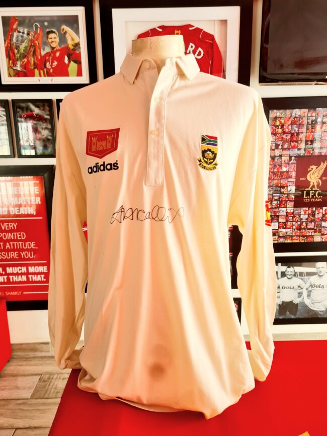 South Africa - Jacques Kallis Signed Test Shirt