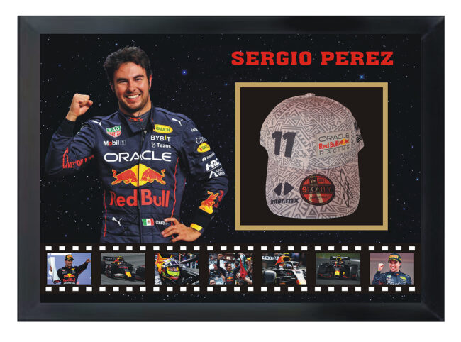 Sergio Perez Signed Red Bull Racing Cap