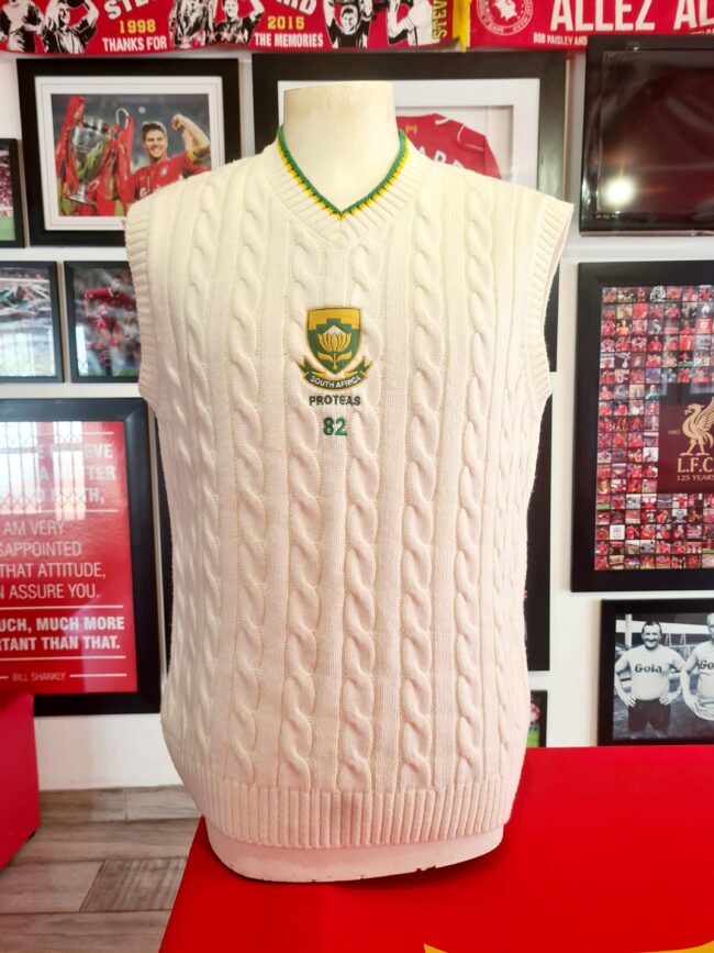 South Africa - Quinton de Kock Signed Match used Test Jersey