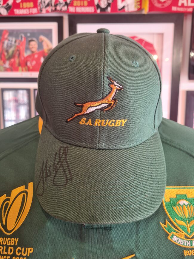 Springbok 2024 Cap Signed Steven Kitshoff