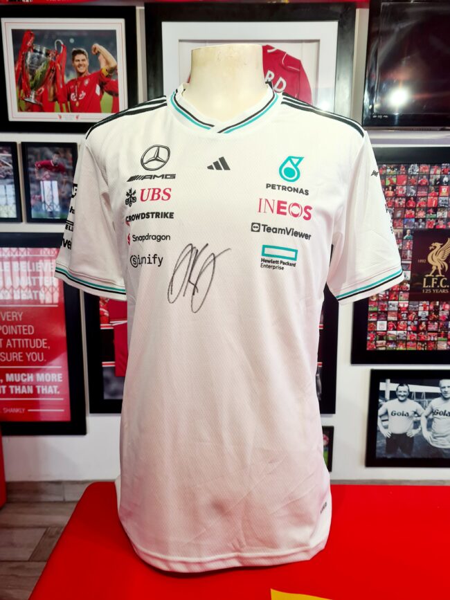 Kimi Antonelli Mercedes F1 Team Signed Shirt