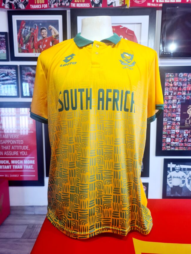 Alternative view of South Africa - Heinrich Klaasen Signed T20 Shirt