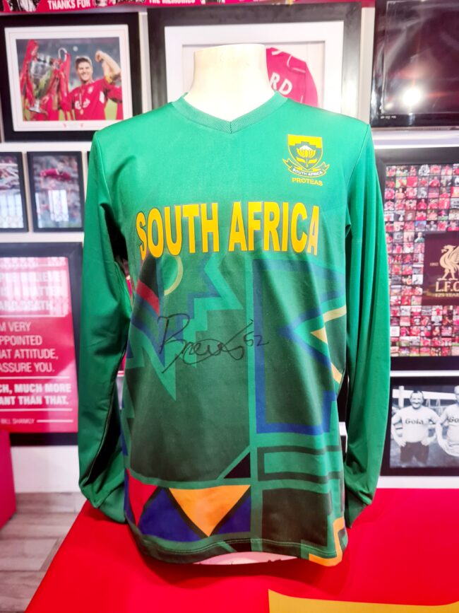 South Africa - Dewald Brevis Signed ODI Pull Over