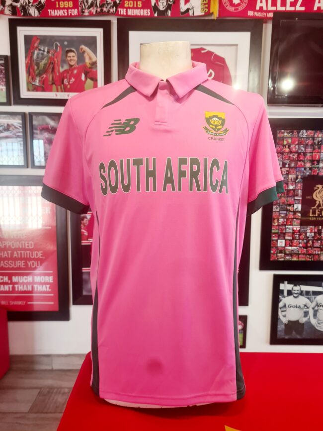 Alternative view of South Africa - Faf Du Plessis Signed ODI Shirt