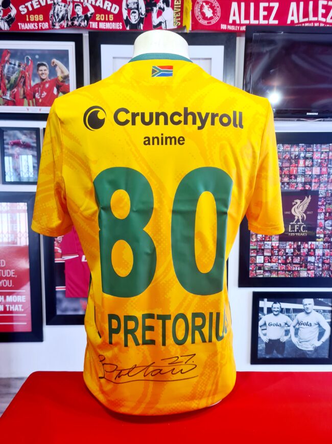 South Africa - Lhuan-dre Pretorius Signed T20 Shirt