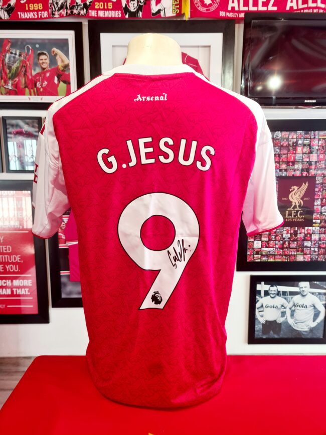 Arsenal - Gabriel Jesus Signed Shirt