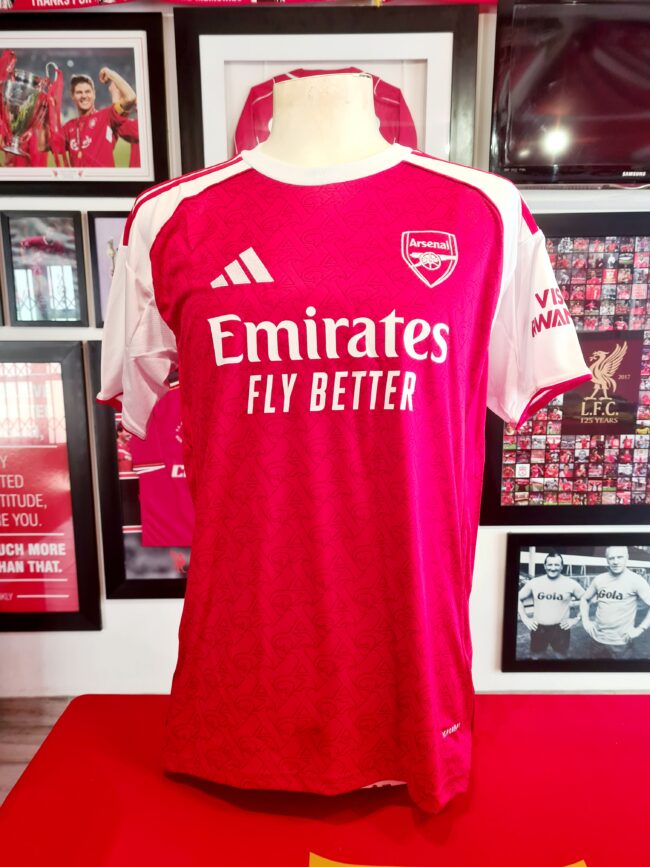 Alternative view of Arsenal - Gabriel Jesus Signed Shirt