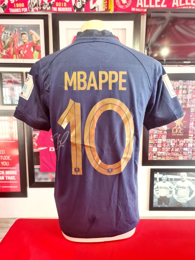 France - Kylian Mbappé Signed Shirt